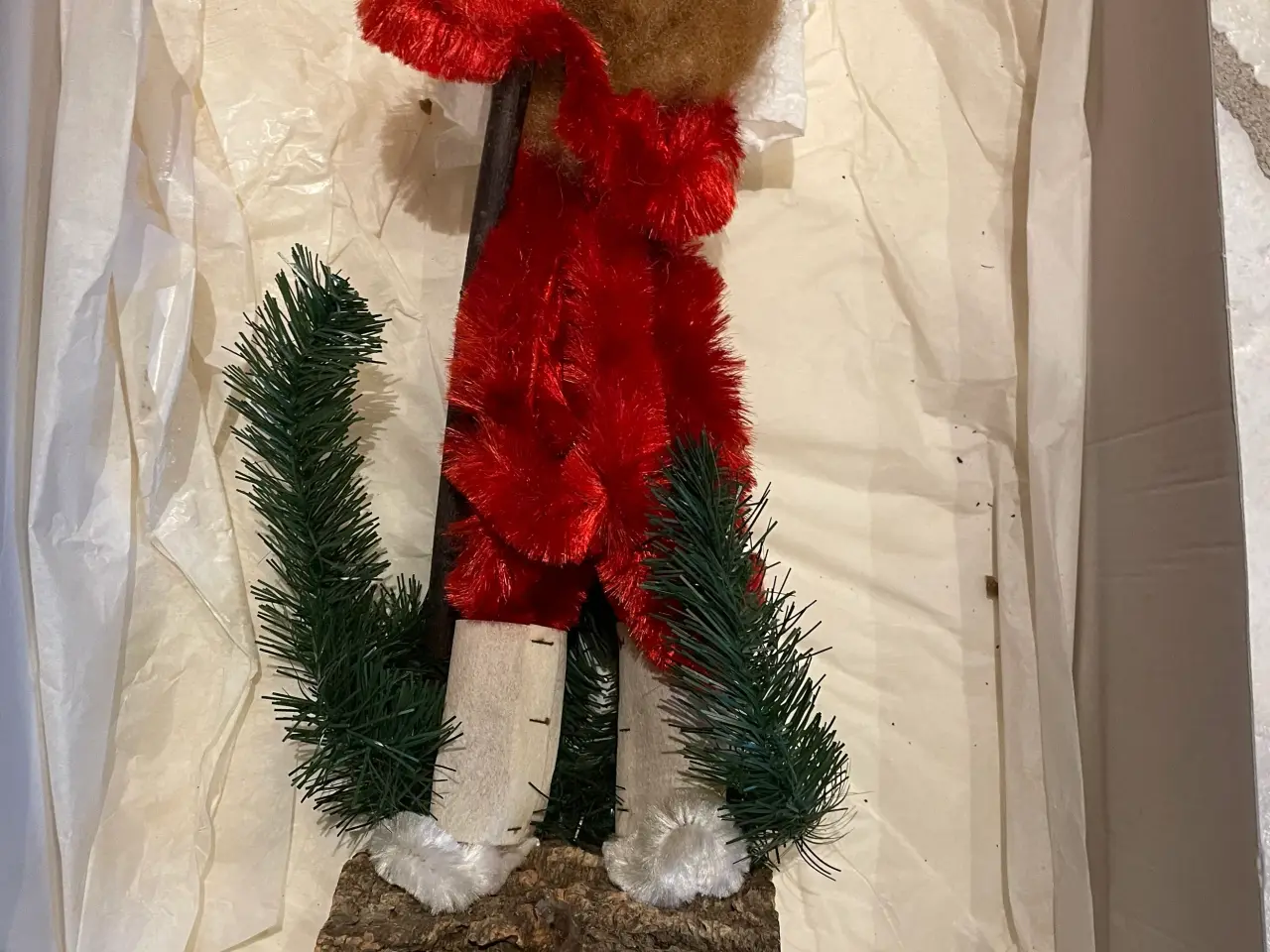 Billede 2 - Gl. chenille nisse