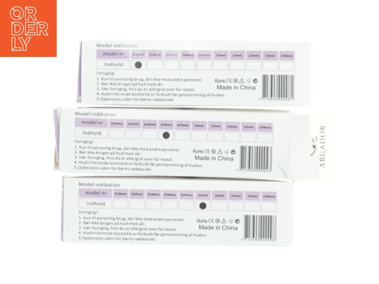 Billede 2 - Derma Roller fra Argador (str. 16 x 5 cm)