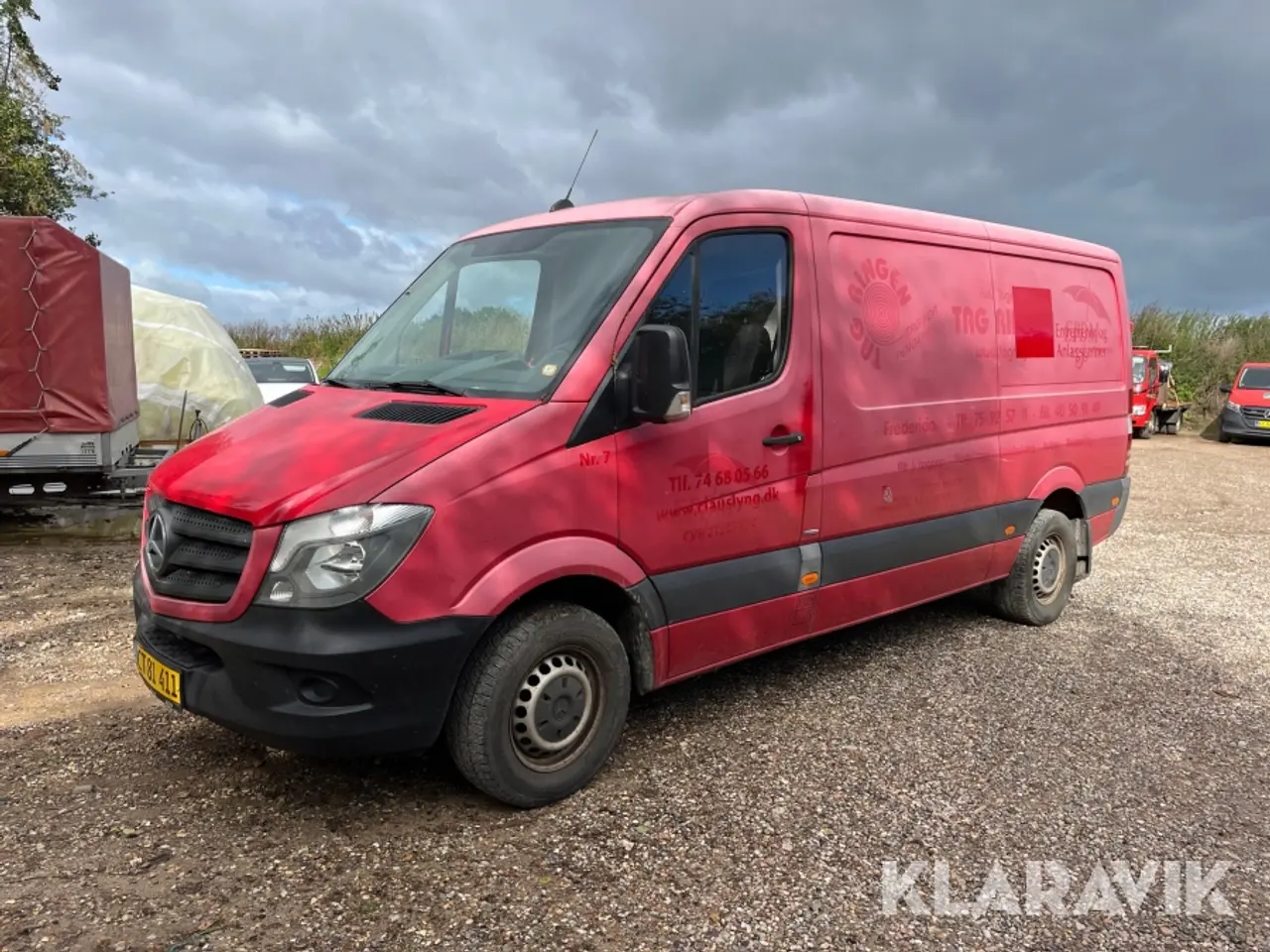 Billede 1 - Varebil Mercedes-Benz Sprinter 211 CDI kassevogn