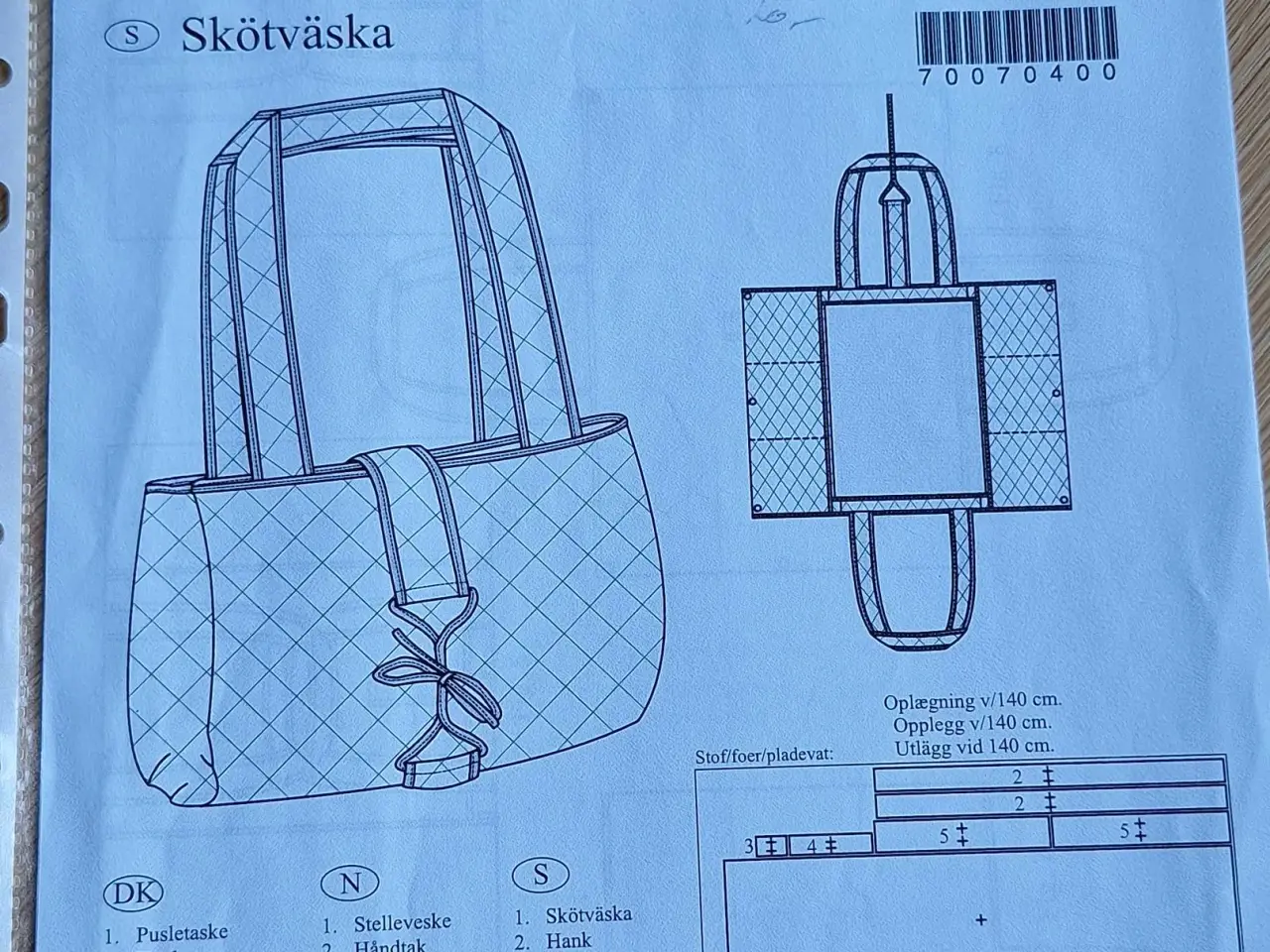 Billede 1 - Stof&Stil symønster