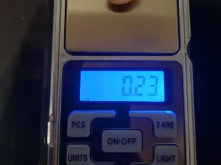 Ultra fin vægt 0-500 gram
