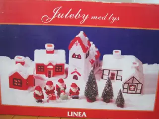 Retro. DEN SØDESTE JULEBY MED LYS.