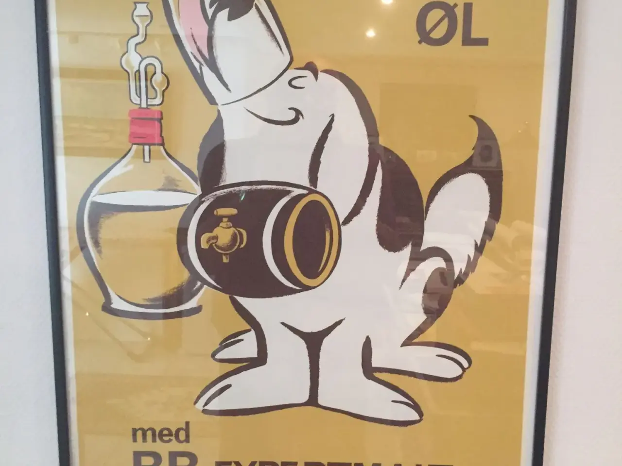 Billede 1 - Retro øl plakat