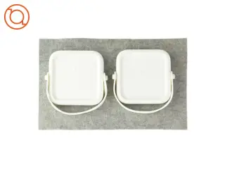 Køleelement plastkasser (2 stk) fra Ikea (str. LH 16x16x3 cm)