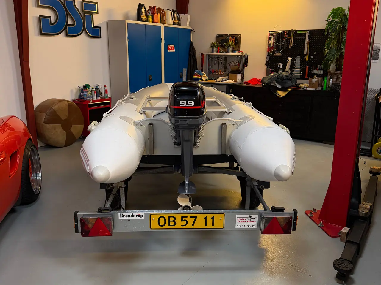 Billede 12 - đ€ Aquarib 360 + Yamaha V-Max 9,9 (afproppet) + tr