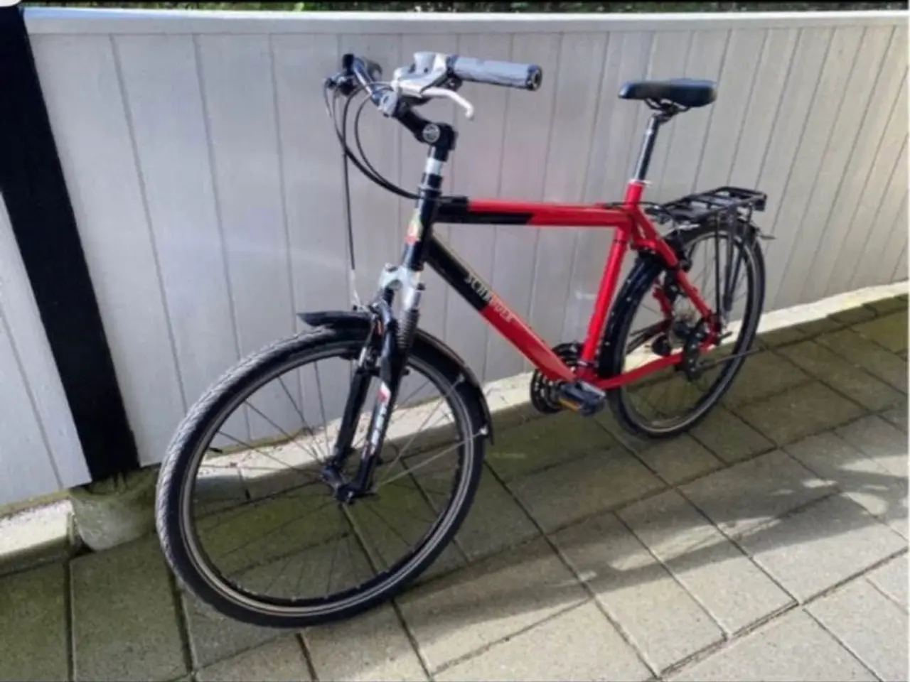 Billede 1 - Schrøder citybike i rød og sort