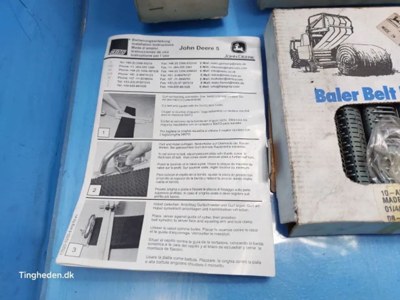 Billede 9 - John Deere 592 Remsamdele Kit AE53297