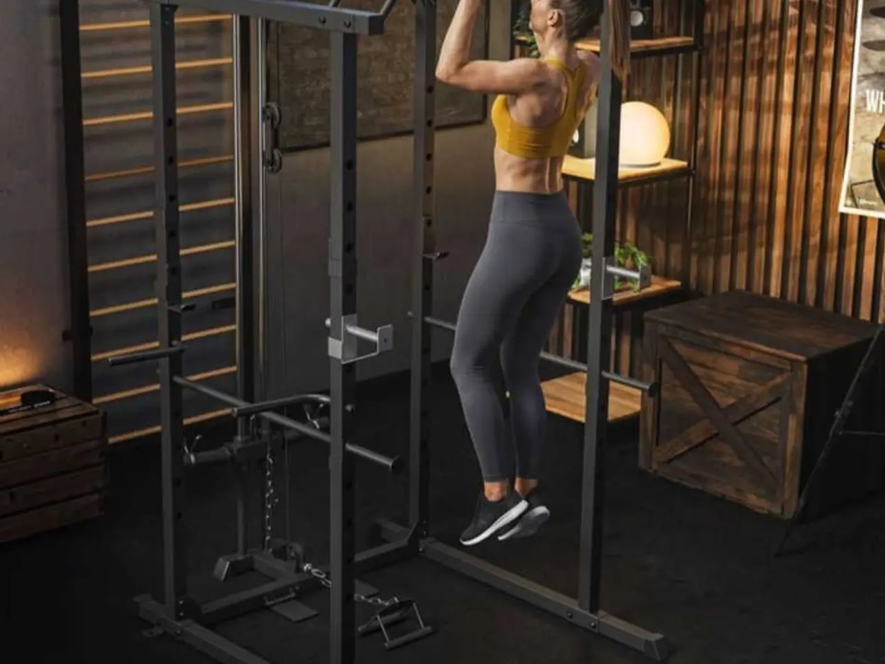 Billede 8 - Squat Rack Multifunktionel Træningsklat