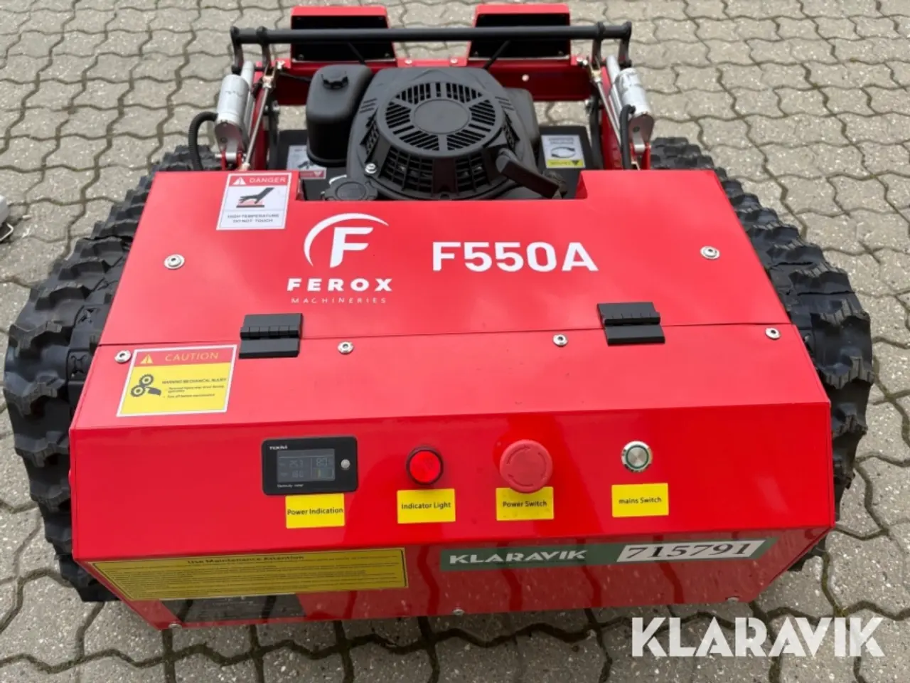 Billede 12 - Skråningsklipper Ferox F-550A