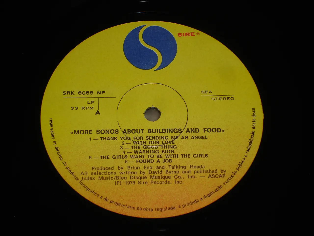 Billede 4 - Talking Heads – More Songs About Buildings