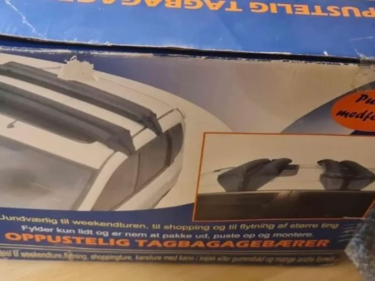 Billede 2 - Oppustelig tagbagagebærer