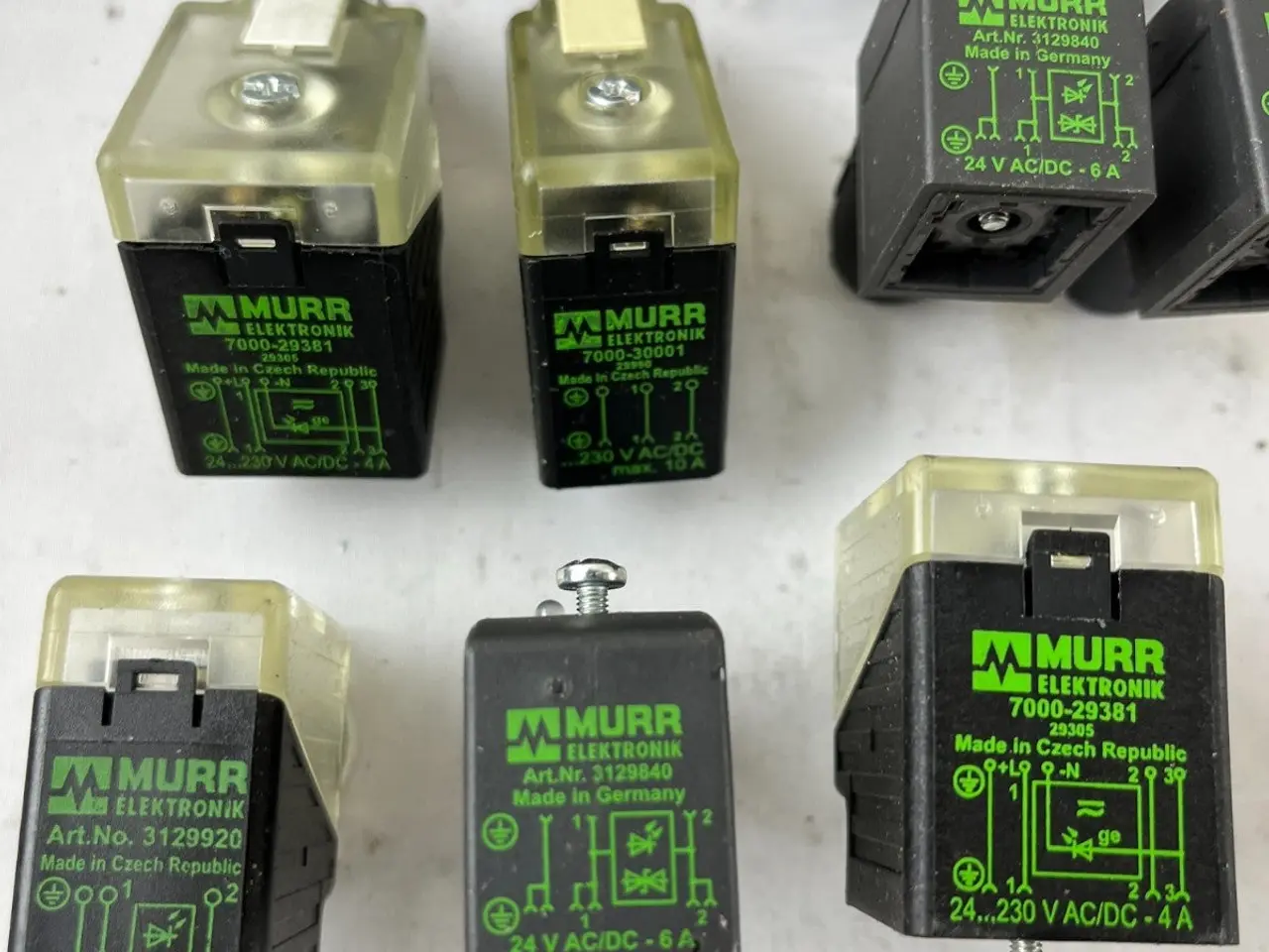 Billede 4 - Murr Elektronik relæ modul parti 24V AC/DC Relays