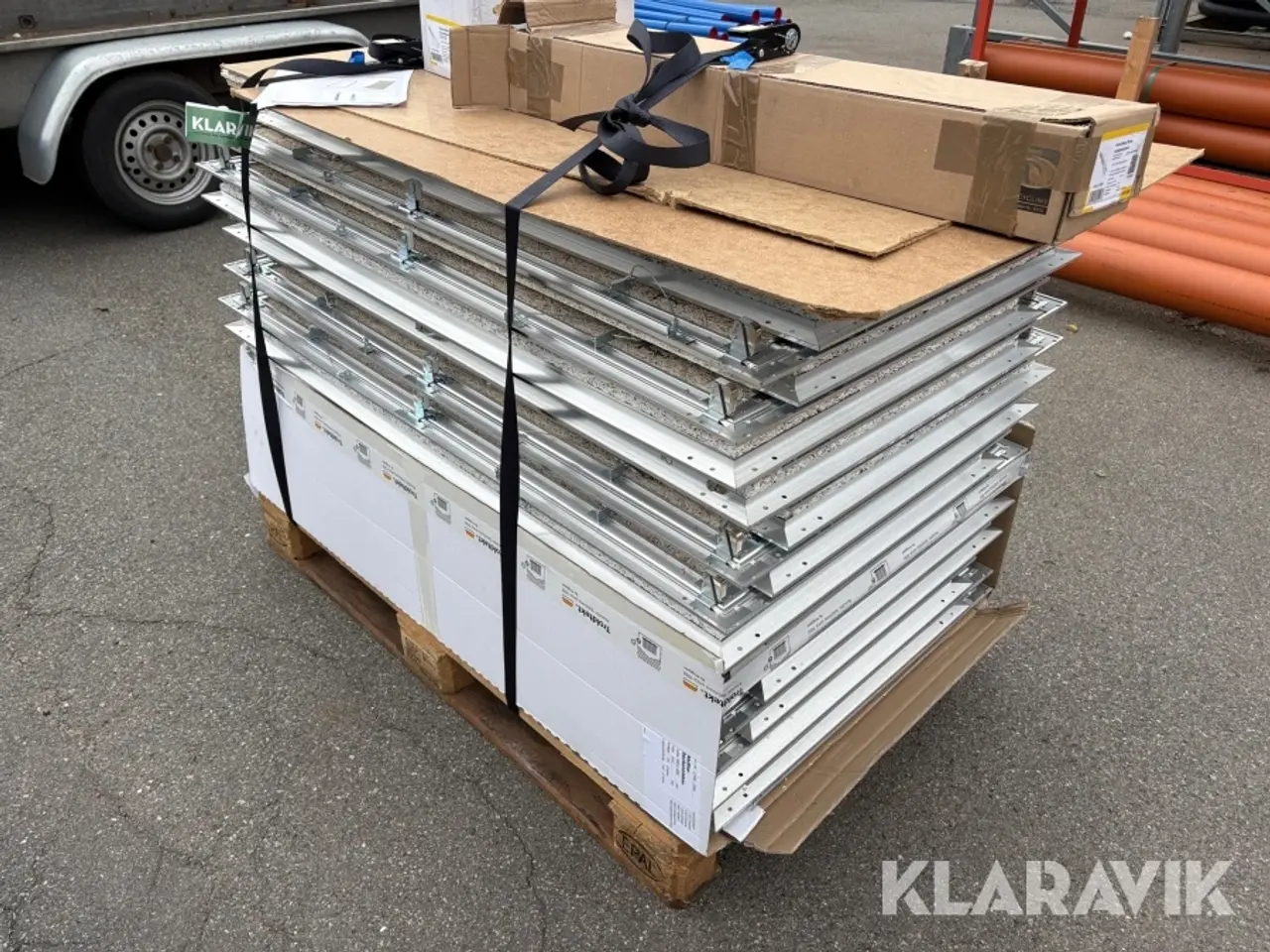 Billede 7 - Loftlem / inspektionslem Troldtek Fin - hvid - 25 styks