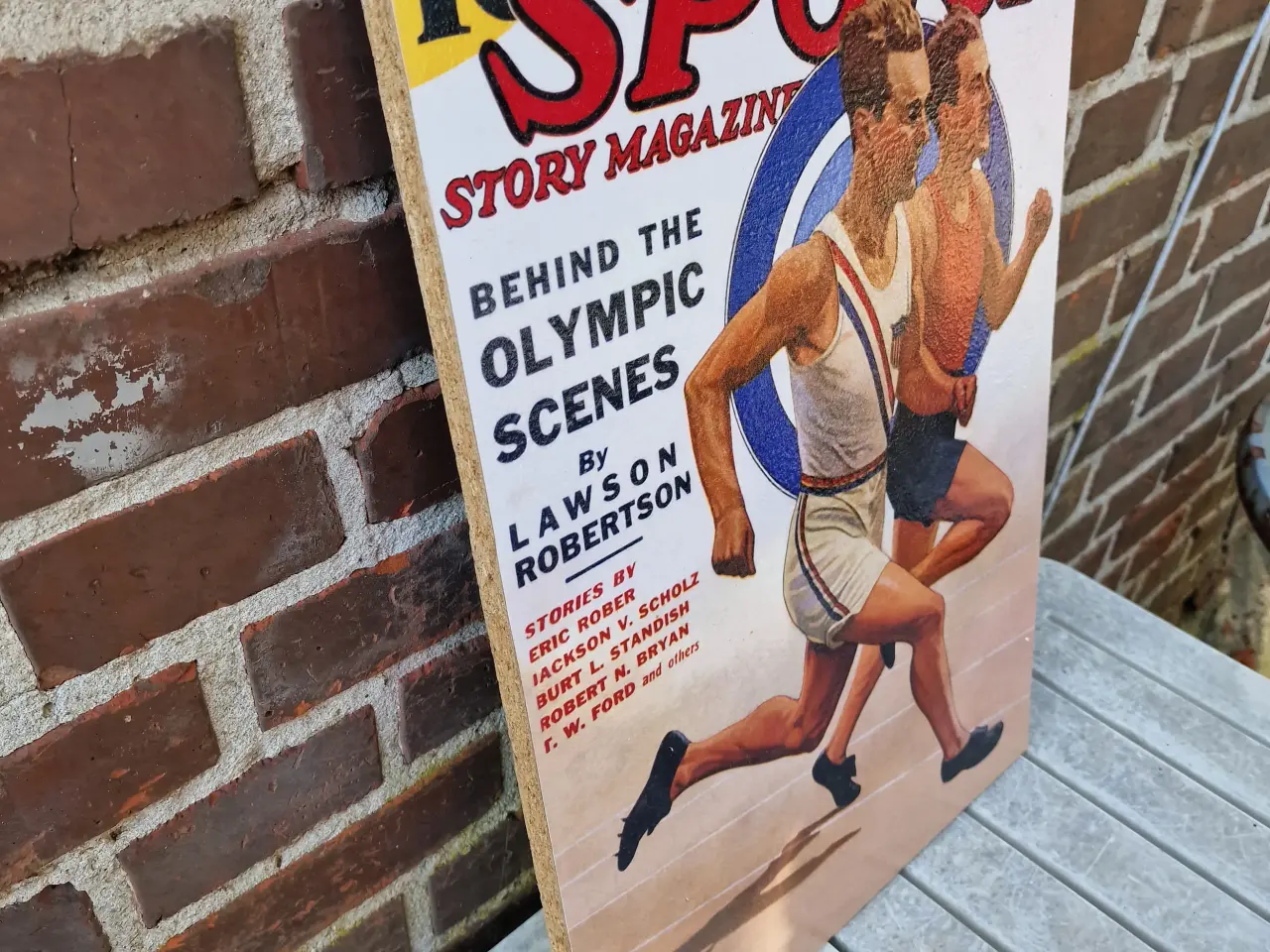 Billede 4 - SPORT STORY MAGAZINE relieftryk