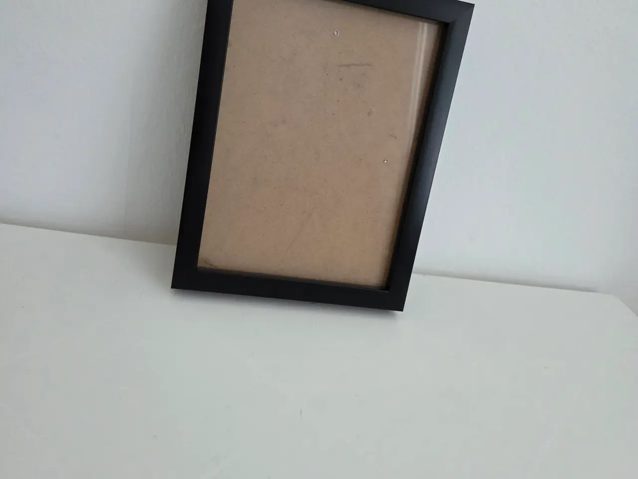 Billede 1 - Billedramme sort med glasfront