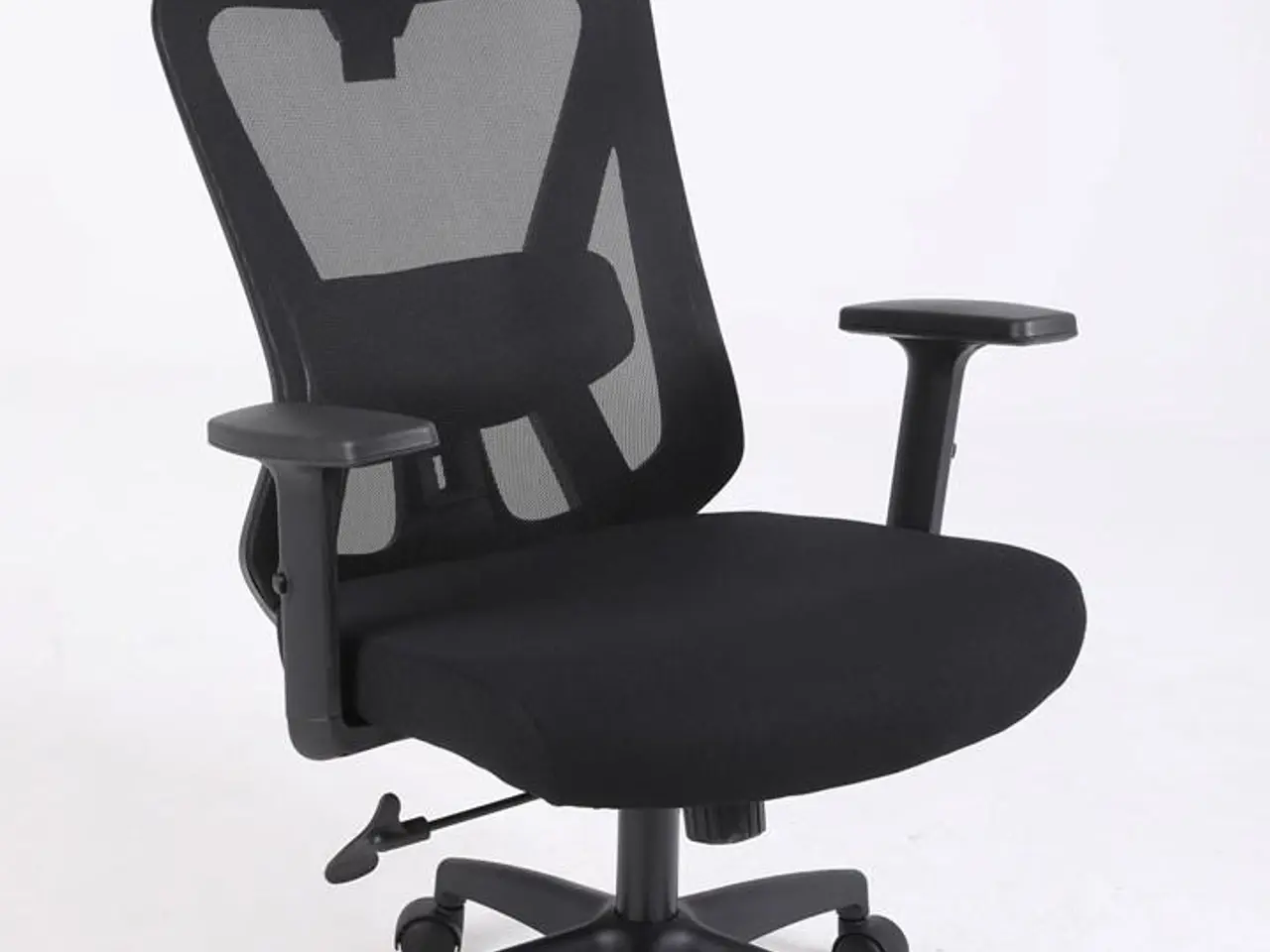 Billede 5 - Activejet T5 ergonomisk kontorstol - sort mesh, justerbar