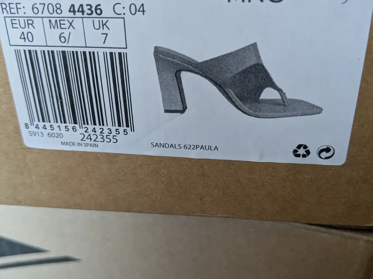Billede 1 - Mango Sandal