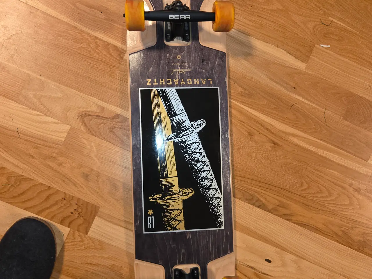Billede 2 - Landyachtz Katana cruiser/slide/downhill board.