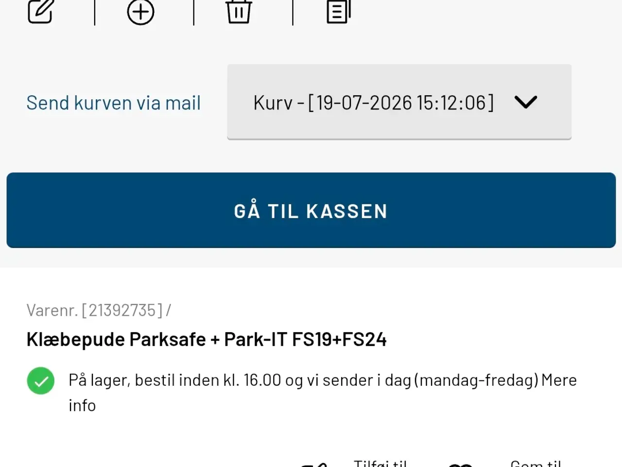Billede 4 - Parkeringsskive