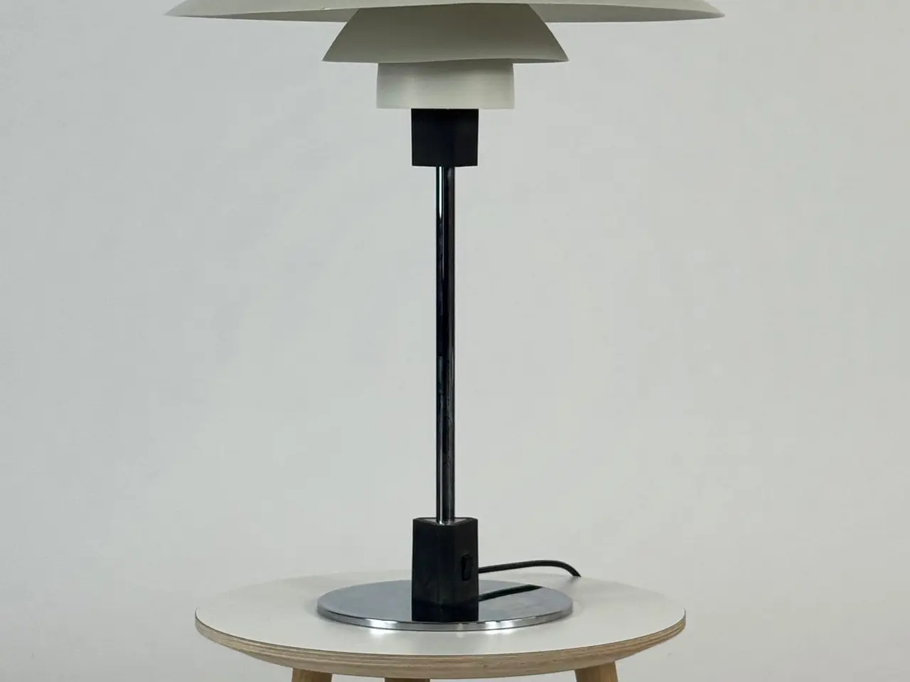 Billede 1 - Louis Poulsen PH 4/3 Lampe – Hvid/Krom