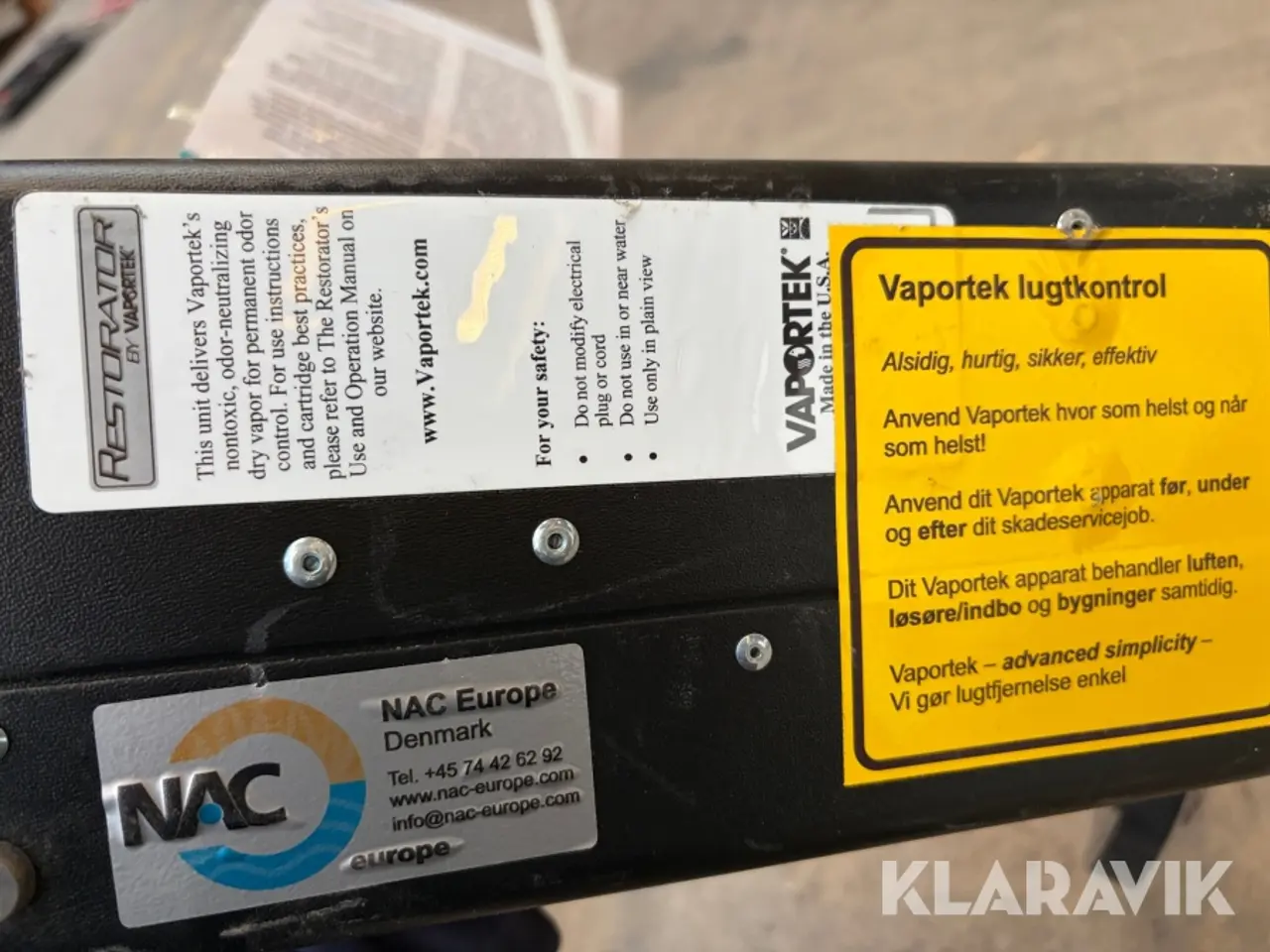 Billede 9 - Lugt- og skadesaneringsudstyr