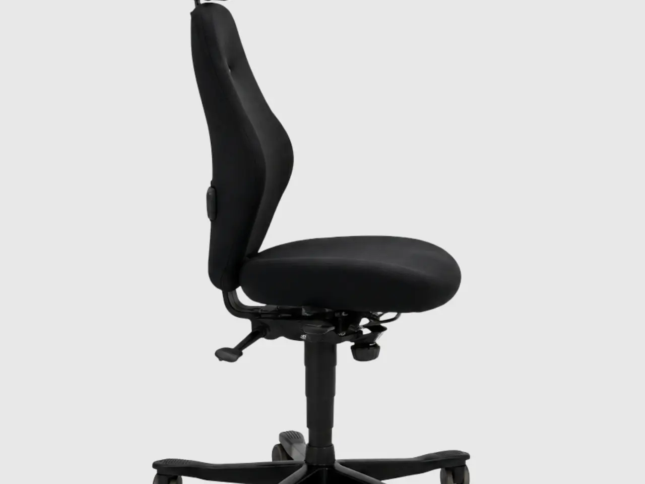 Billede 4 - Kinnarps Free Float 6770 Kontorstol m. nakkestøtte – Sort