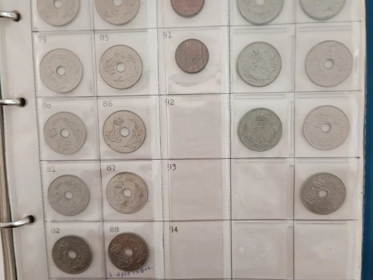 Billede 10 - Danske mønter i album