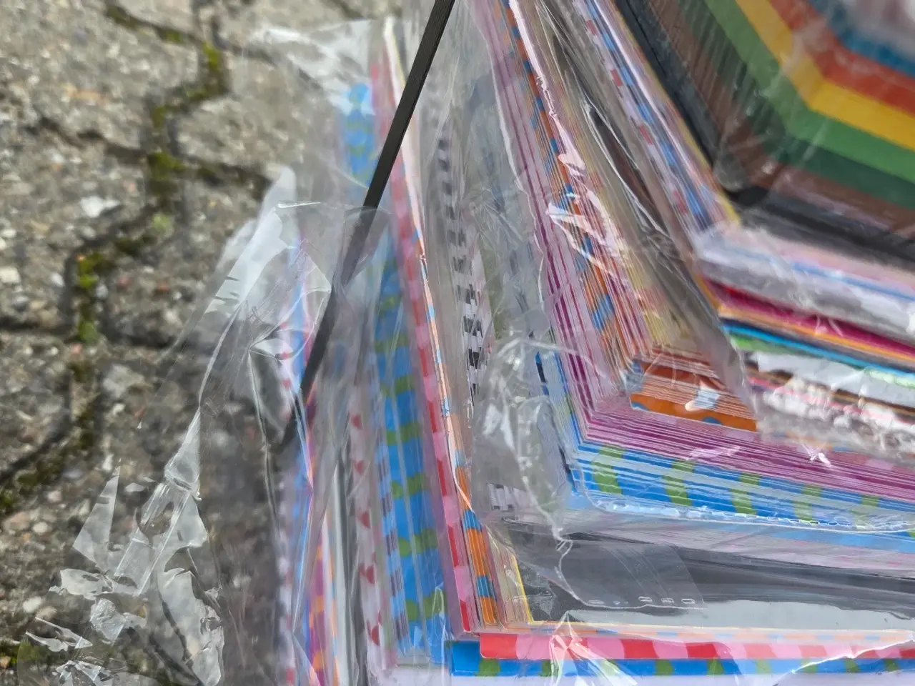 Billede 5 - Hobby- og transparentpapir – stort parti i mange f