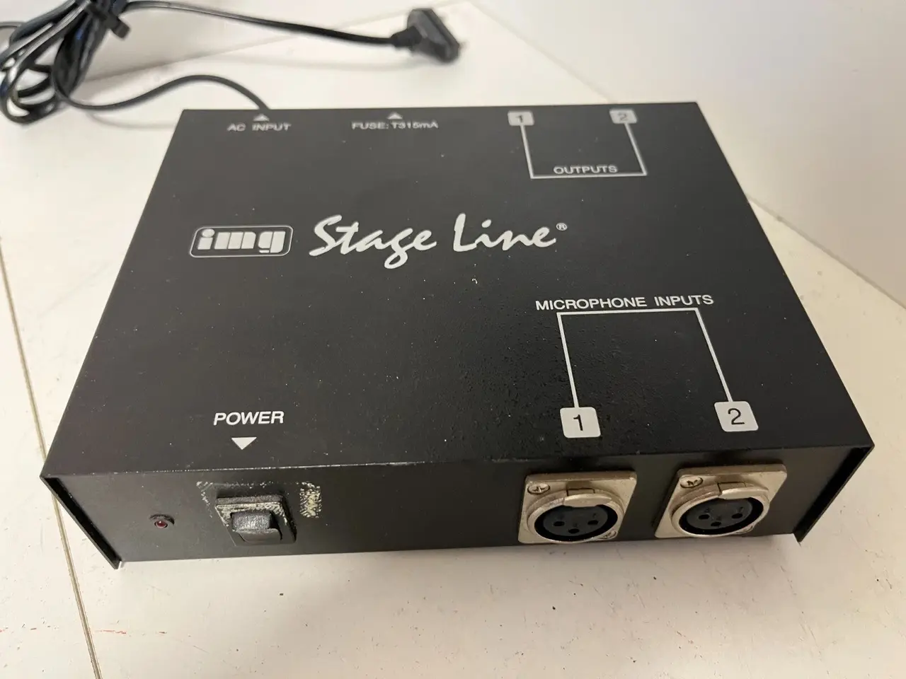 Billede 3 - IMG Stageline EMA-200 Phantom strømforsyning 48V -