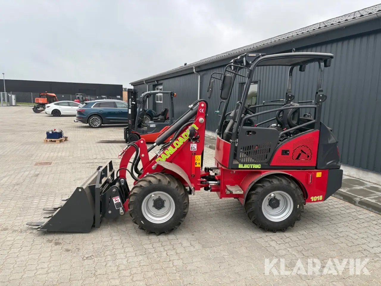 Billede 2 - Minilæsser Danloader 1015 + tilbehør