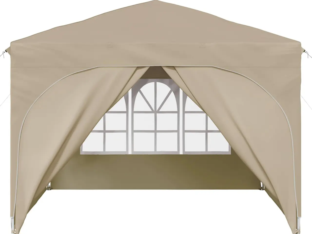Billede 7 - Pop-up Festtelt 290 x 290 x 245 cm Cremefarvet