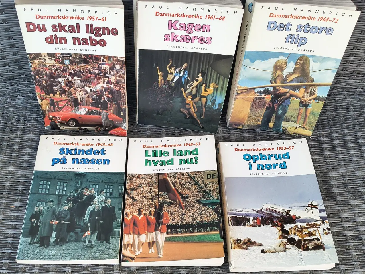 Billede 1 - PAUL HAMMERICH DANMARKS KRØNIKE BIND 1-6
