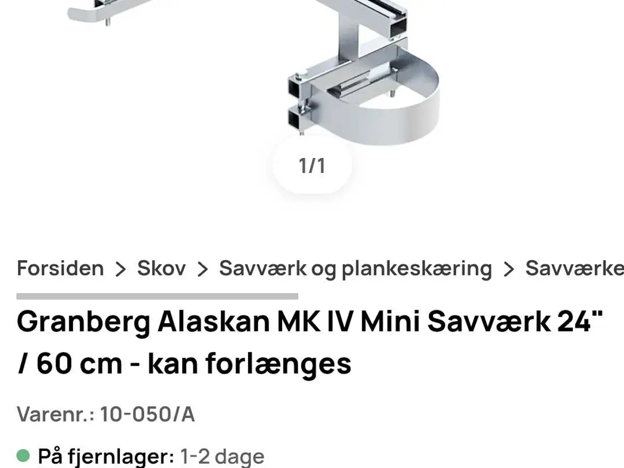 Billede 9 - Stihl ms 460 kædesav med mini savværk på 90 cm. Go