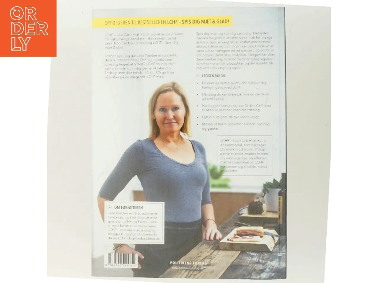 Billede 3 - Mæt & slank med LCHF af Jane Faerber (Bog)