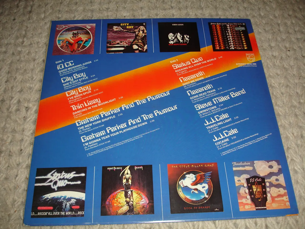 Billede 2 - Rock On Yellow ( 10 CC, Thin Lizzy, Nazareth m.fl
