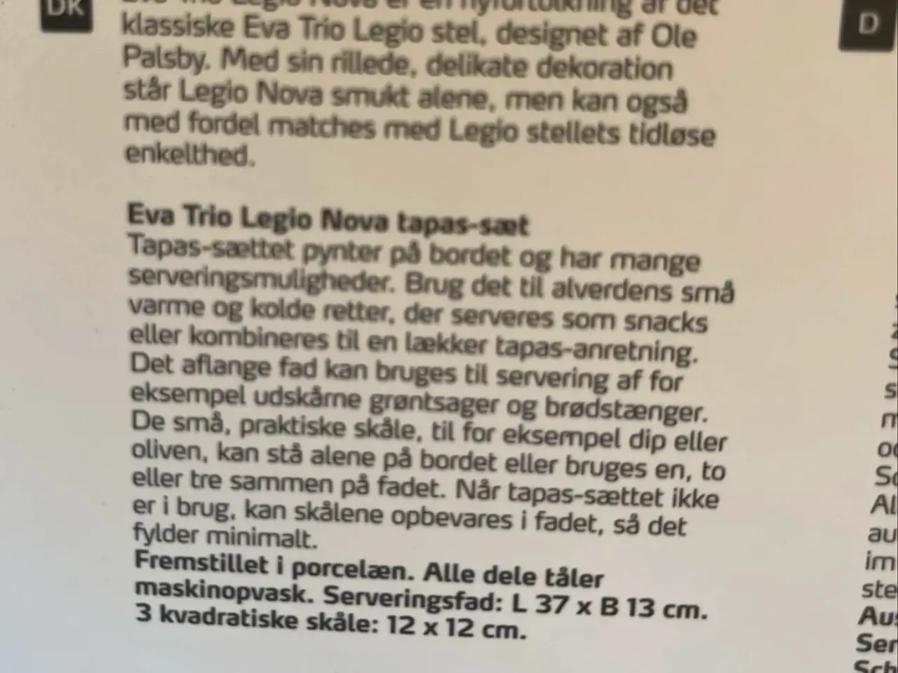 Billede 4 - Eva Trio Legio Nova sæt