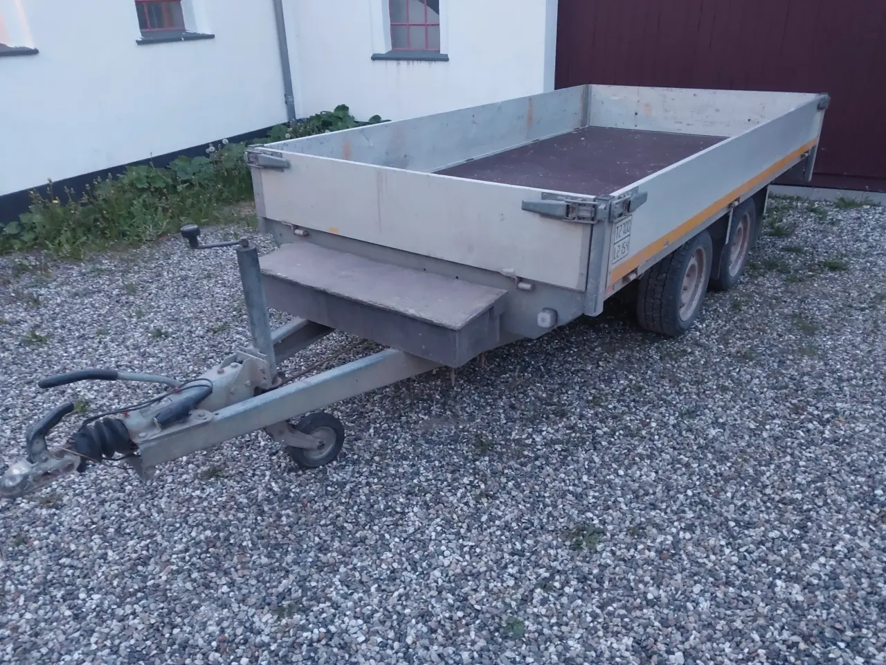 Billede 2 - Maskintrailer / ladtrailer