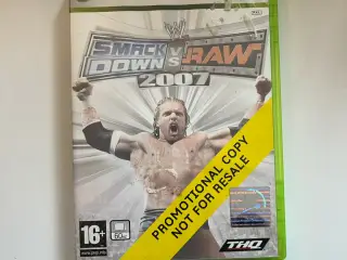 WWE SmackDown vs. Raw 2007 Xbox 360 spil PROMOTION