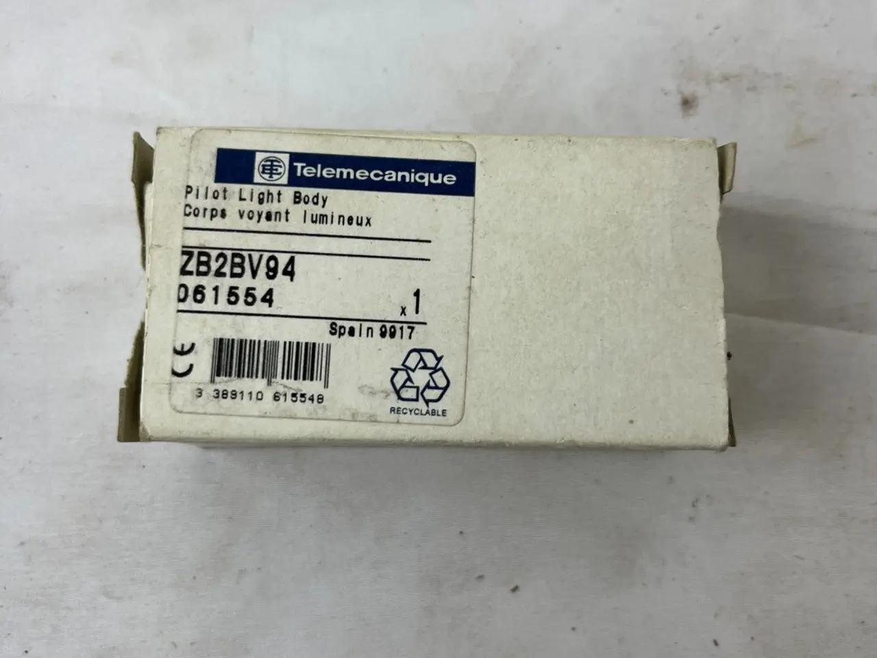 Billede 3 - Telemecanique ZB2BV94 Pilot Light Body 220-240V AC