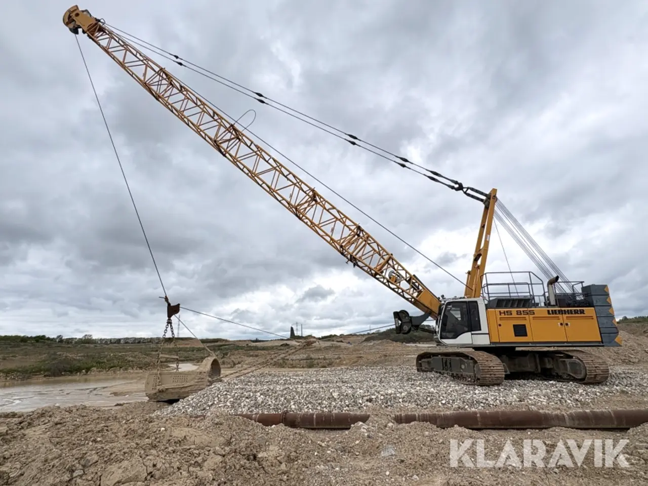 Billede 1 - Slæbeskovlsmaskine Liebherr HS 855 HD