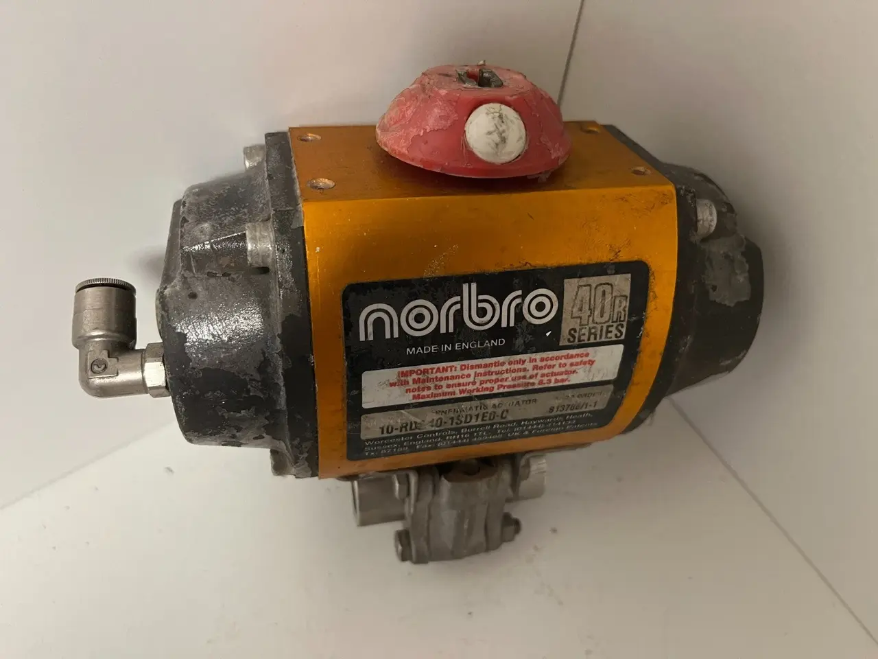 Billede 6 - Norbro 40R Pneumatic Actuator 10-RDA40-1SD1E0-C w/