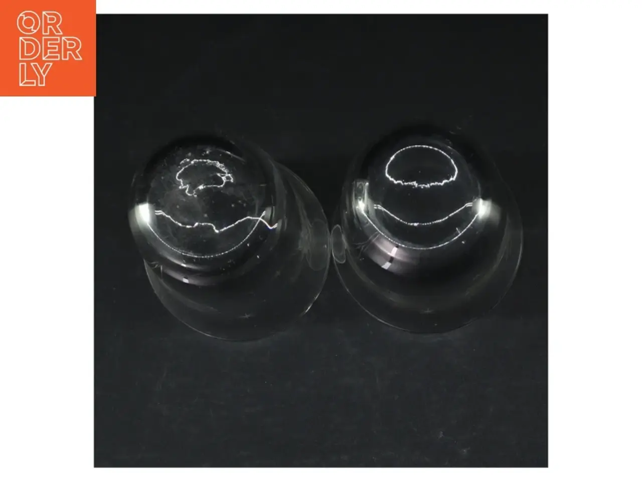 Billede 4 - Gravérede glas (str. Ø 9 cm. længde, 12 cm)