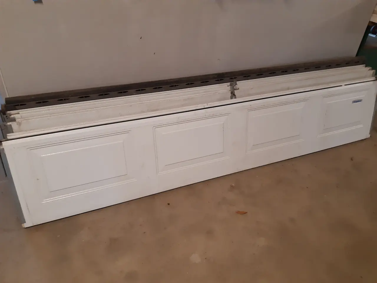 Billede 2 - Crawford elektrisk ledhejseport / garageport.