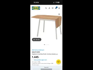 Bambus Spisebord
