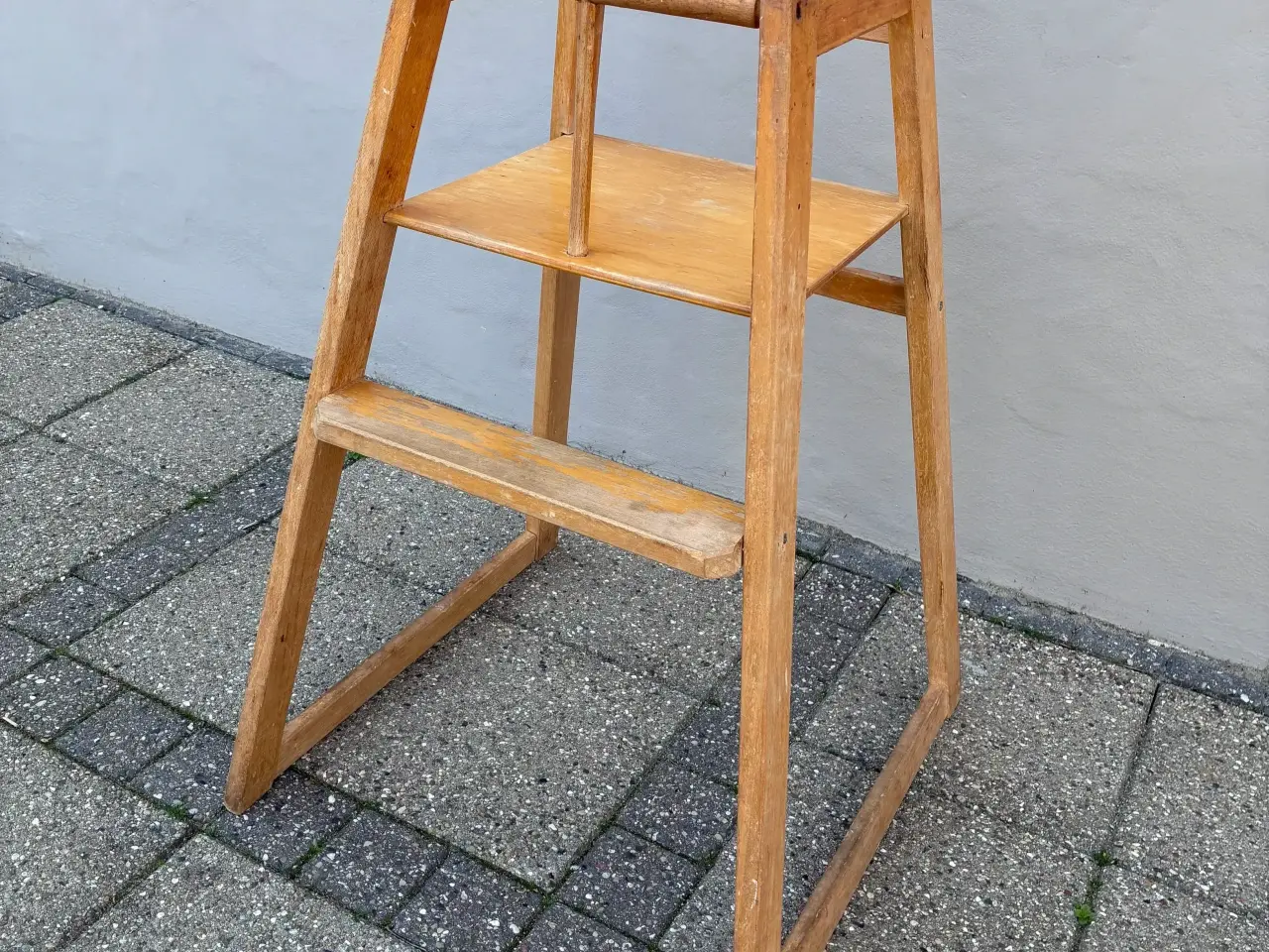 Billede 2 - Vintage højstol i bøgetræ