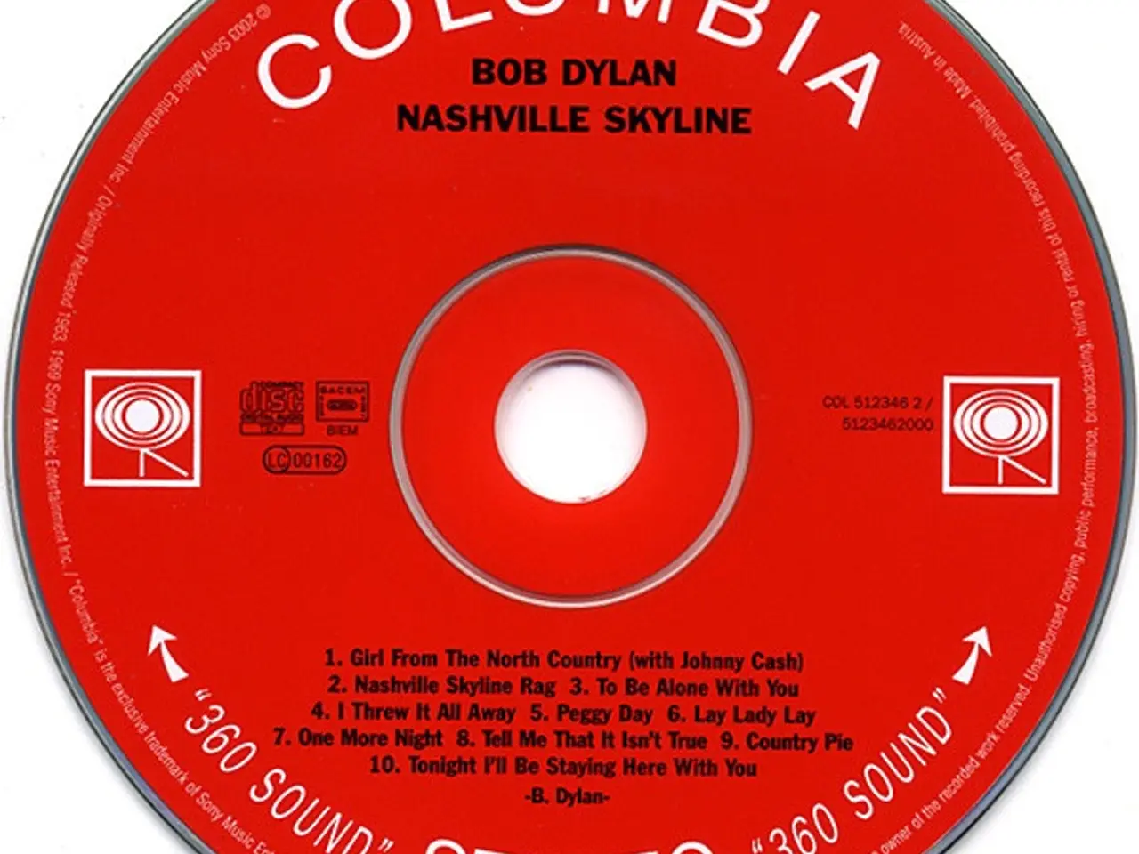 Billede 3 - Bob Dylan – Nashville Skyline – CD