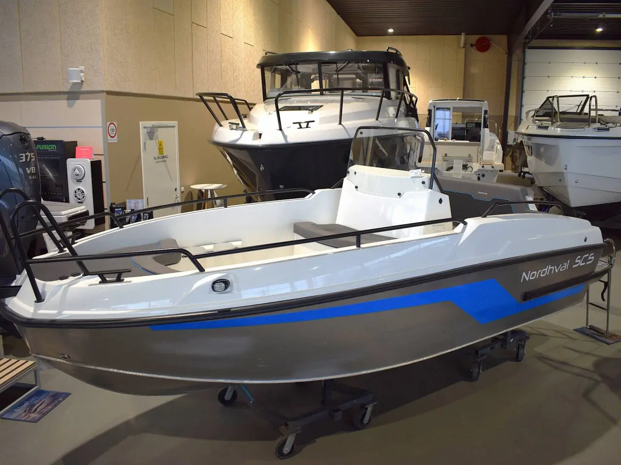 Billede 1 - Nordhval SC5 alu - 40 HK Yamaha/Udstyr