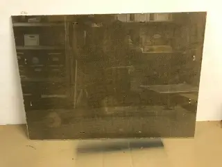 Skifteramme 70 x 50 cm. med 2 mm glasplade