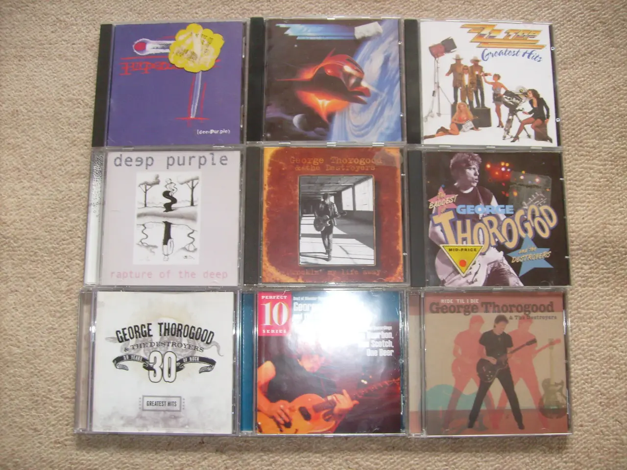 Billede 1 - Deep Purple.ZZ top.Sandmen.CD