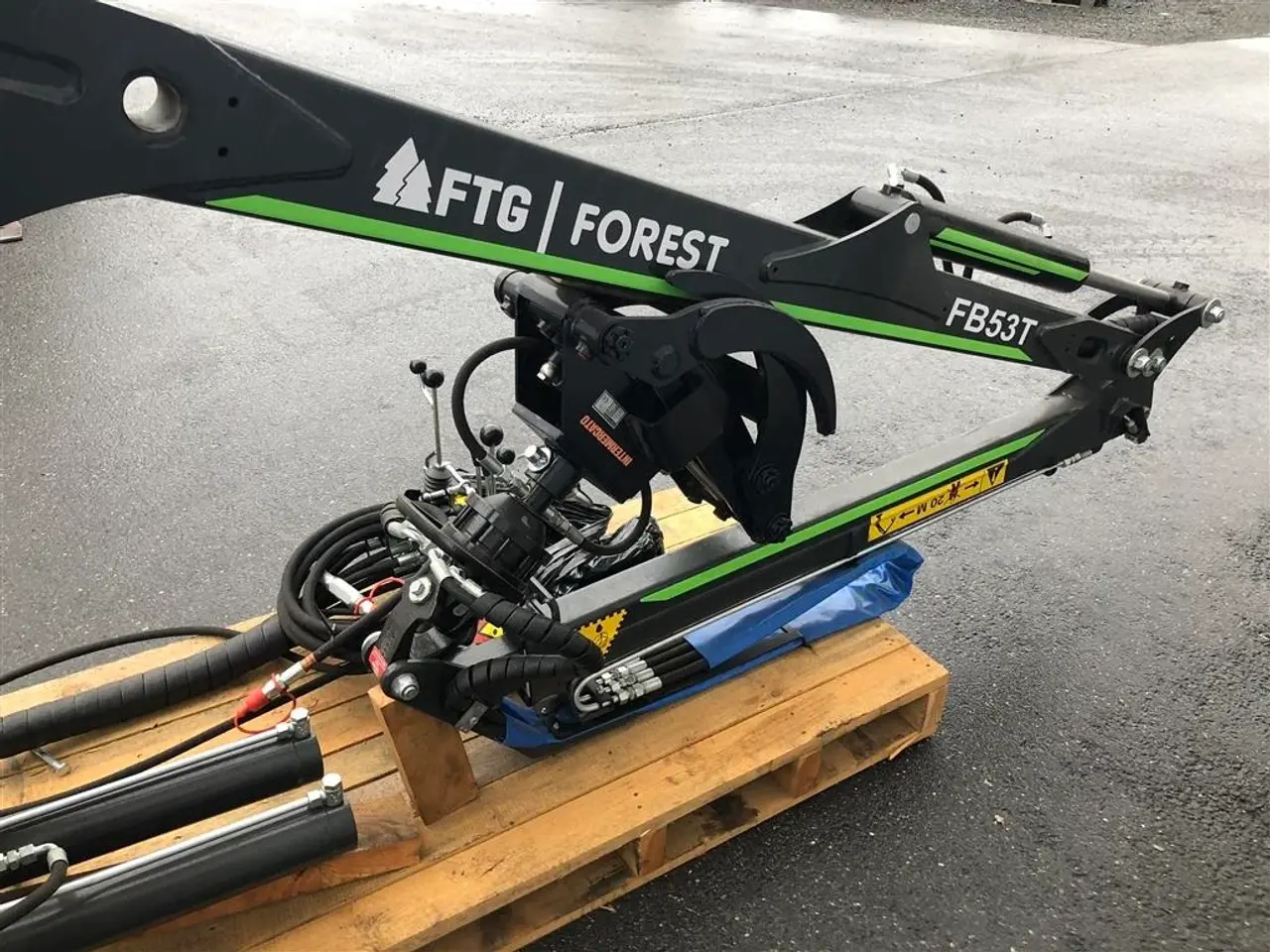 Billede 5 - FTG Forest 5,3 M Stærk kran til konkurrencedygtig pris